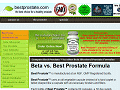 Compare Beta to Best Prostate Formula